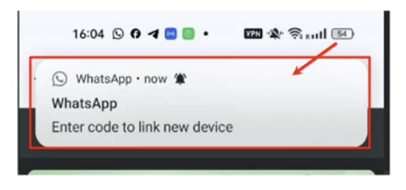 WhatsApp instruction